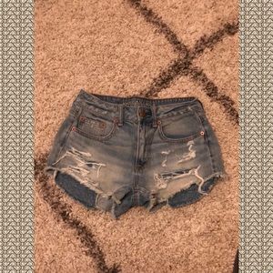 American Eagle Festival high rise shorts sz2 4/6